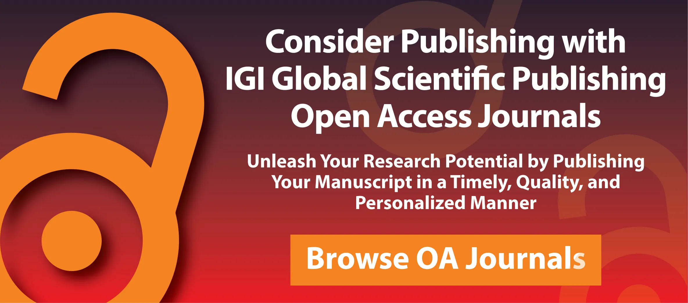 OA Publish With IGI Global Scientific Publishing